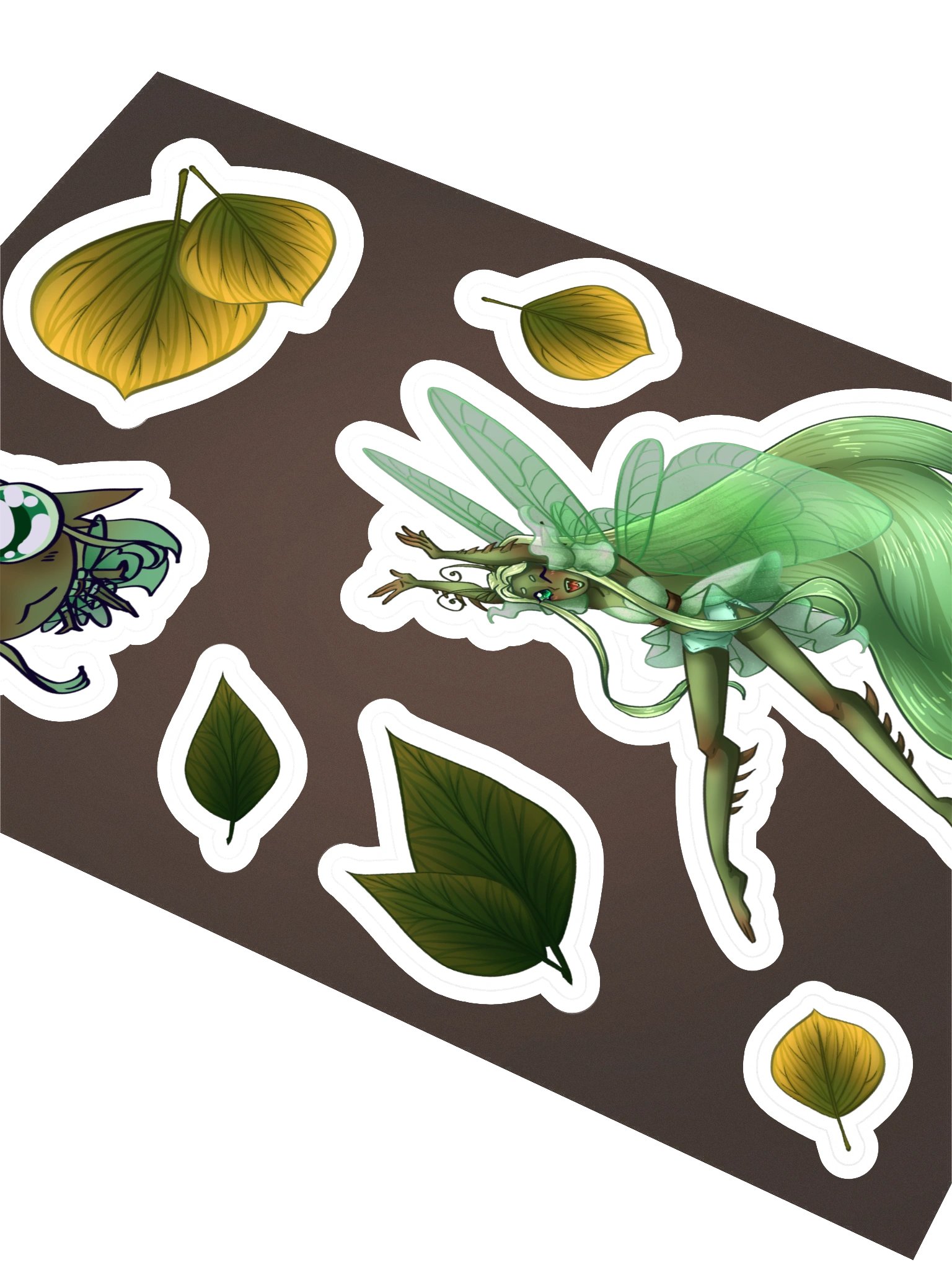 Aventurine Pixie Sticker Sheet product image (2)