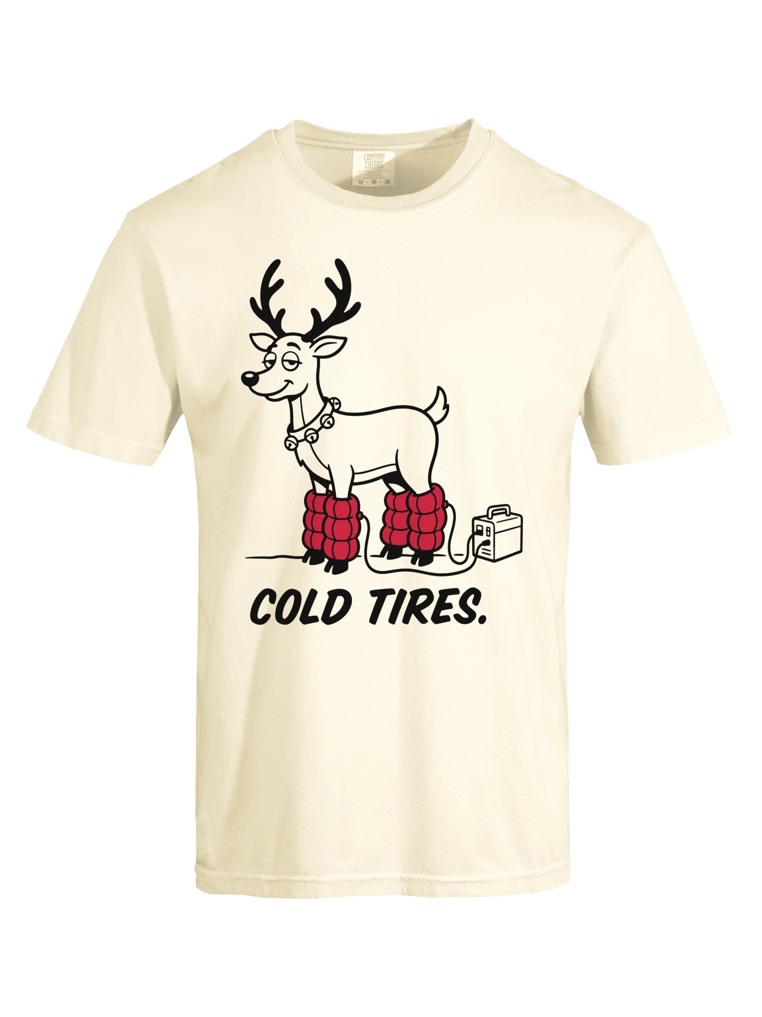 Cold Tires. Reindeer Tee product image (17)