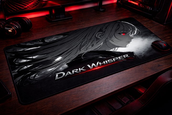 Dark Whisper - Mouse Pad Extra Large - 33” x 15” product image (2)