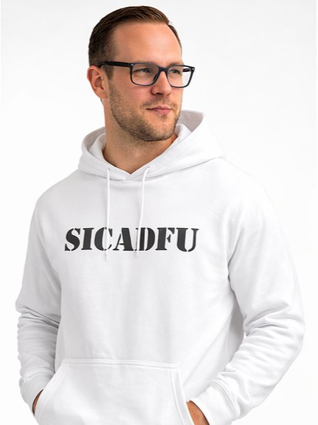 SICADFU (dark) - Hoodie - BIG AND TALL SIZE product image (13)