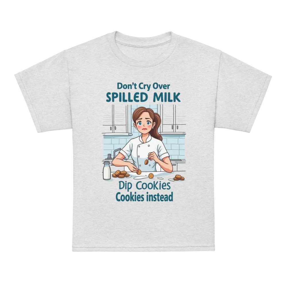 Don't Cry Over Spilled Milk Youth Tee product image (72)