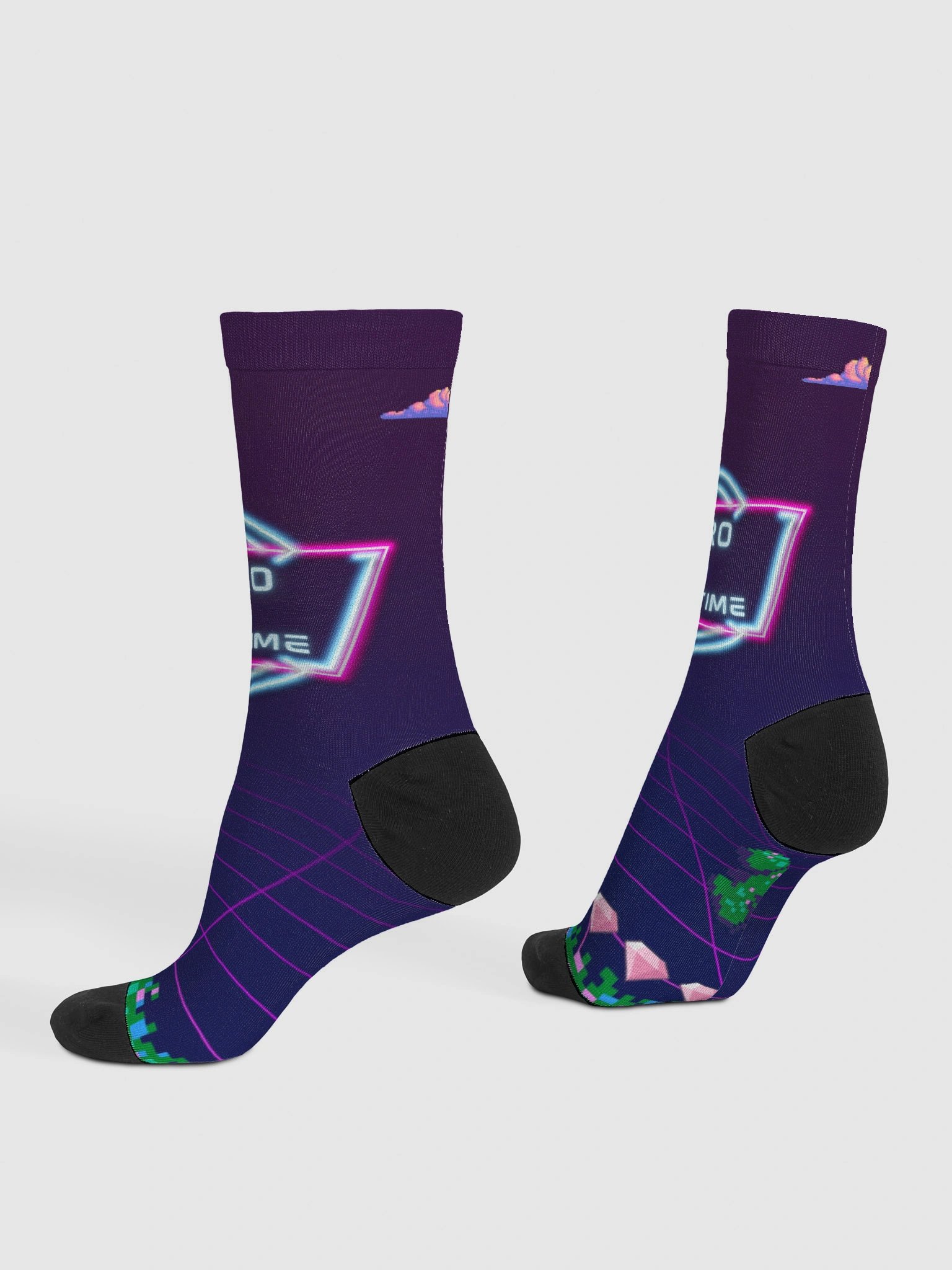 RETRO GAME TIME SOCKS product image (4)