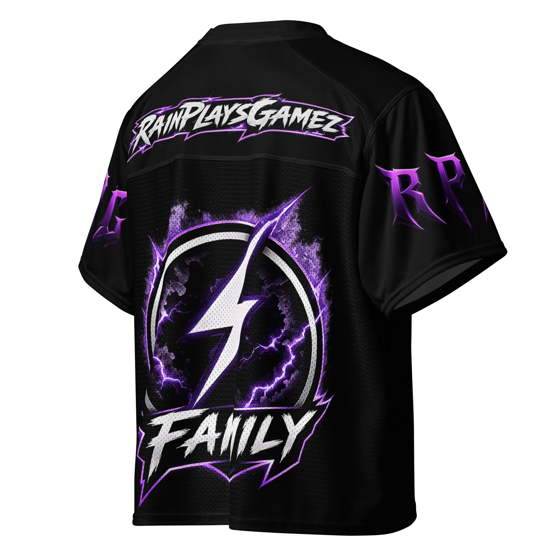 FAMILY Lightning All-Over Print Boxy Jersey product image (4)
