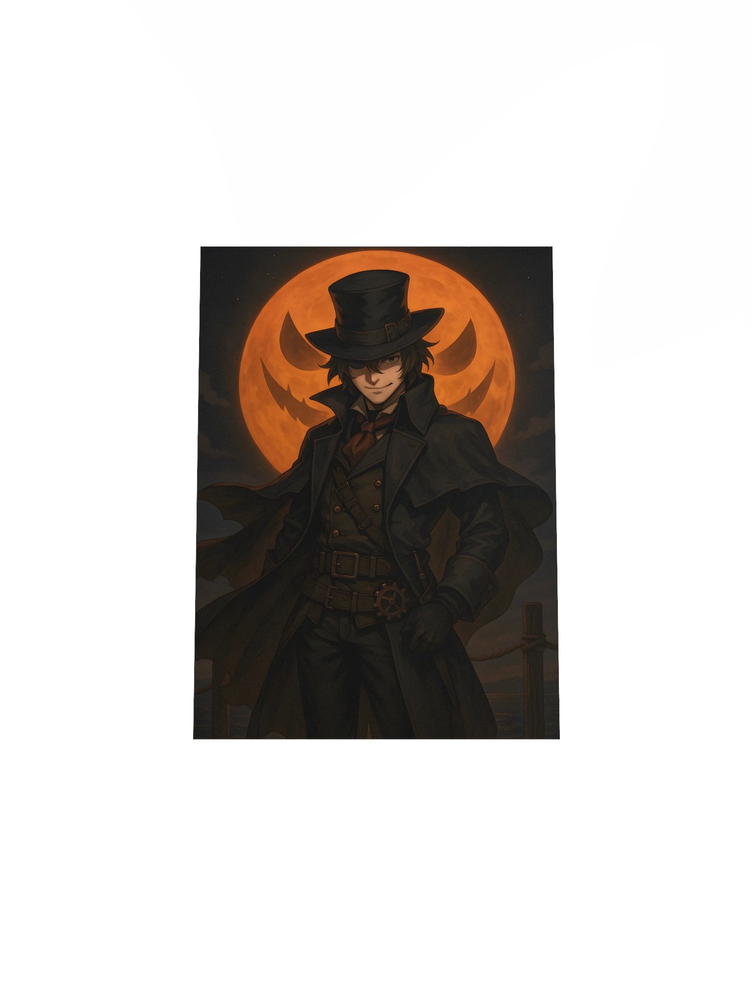 Moonlit Mischief Matte Poster product image (4)