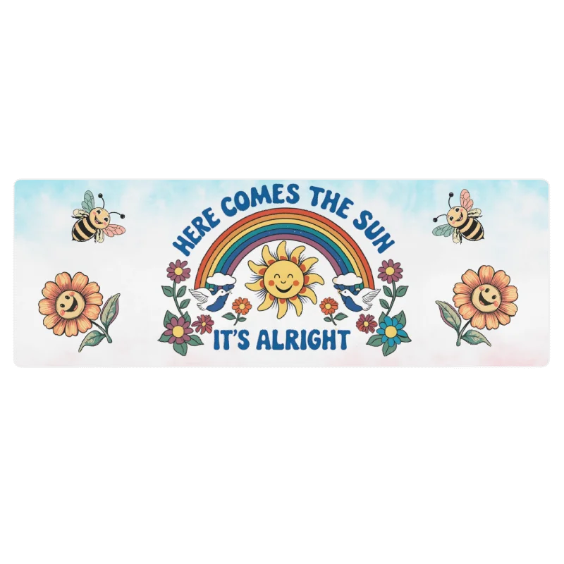 Sunshine Yoga: Here Comes the Sun Mat product image (4)