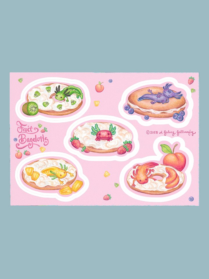 Fruit Bagelotls - Sticker Sheet product image (2)