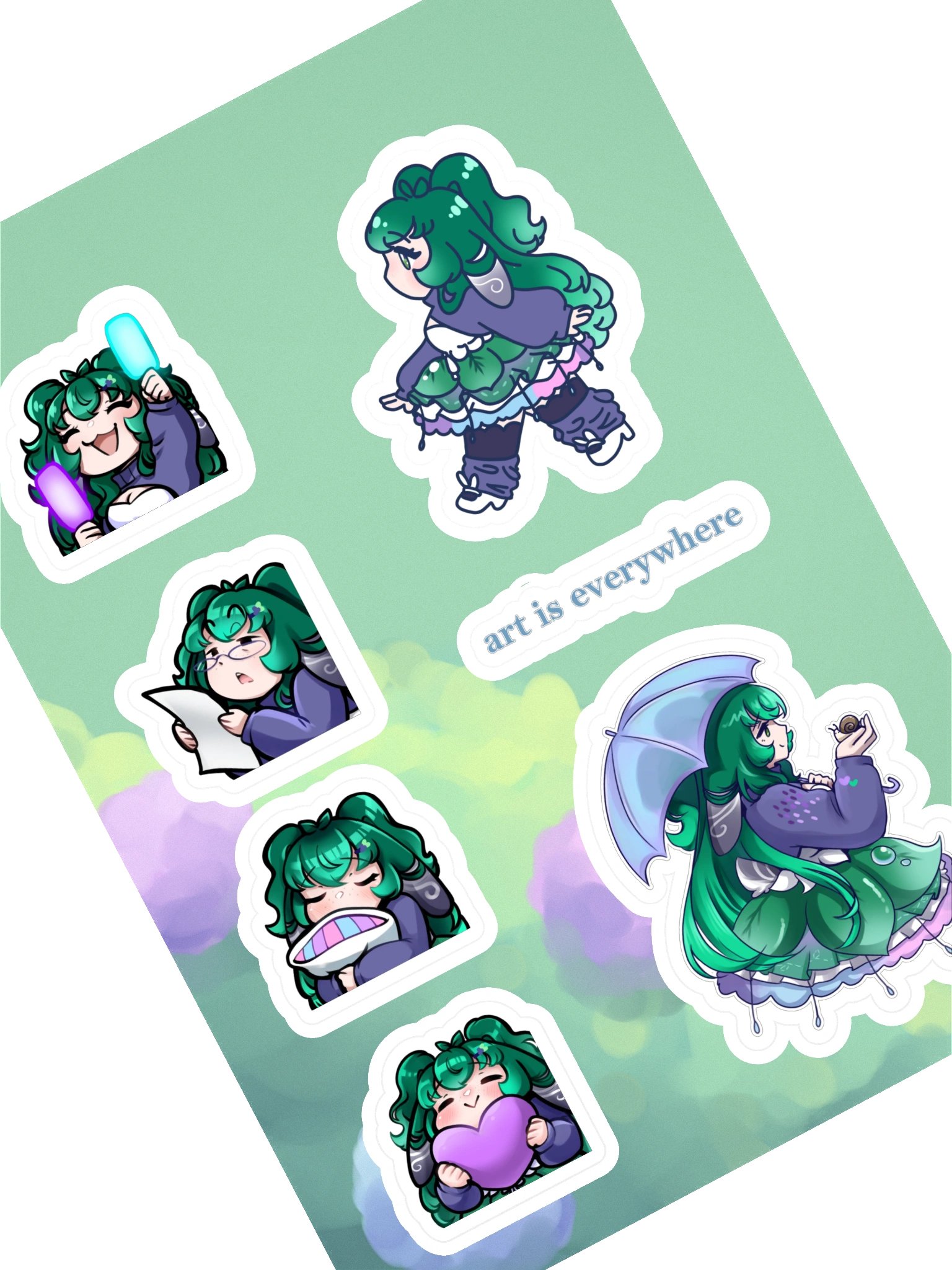 Juunikko Sticker Sheet [2] product image (1)