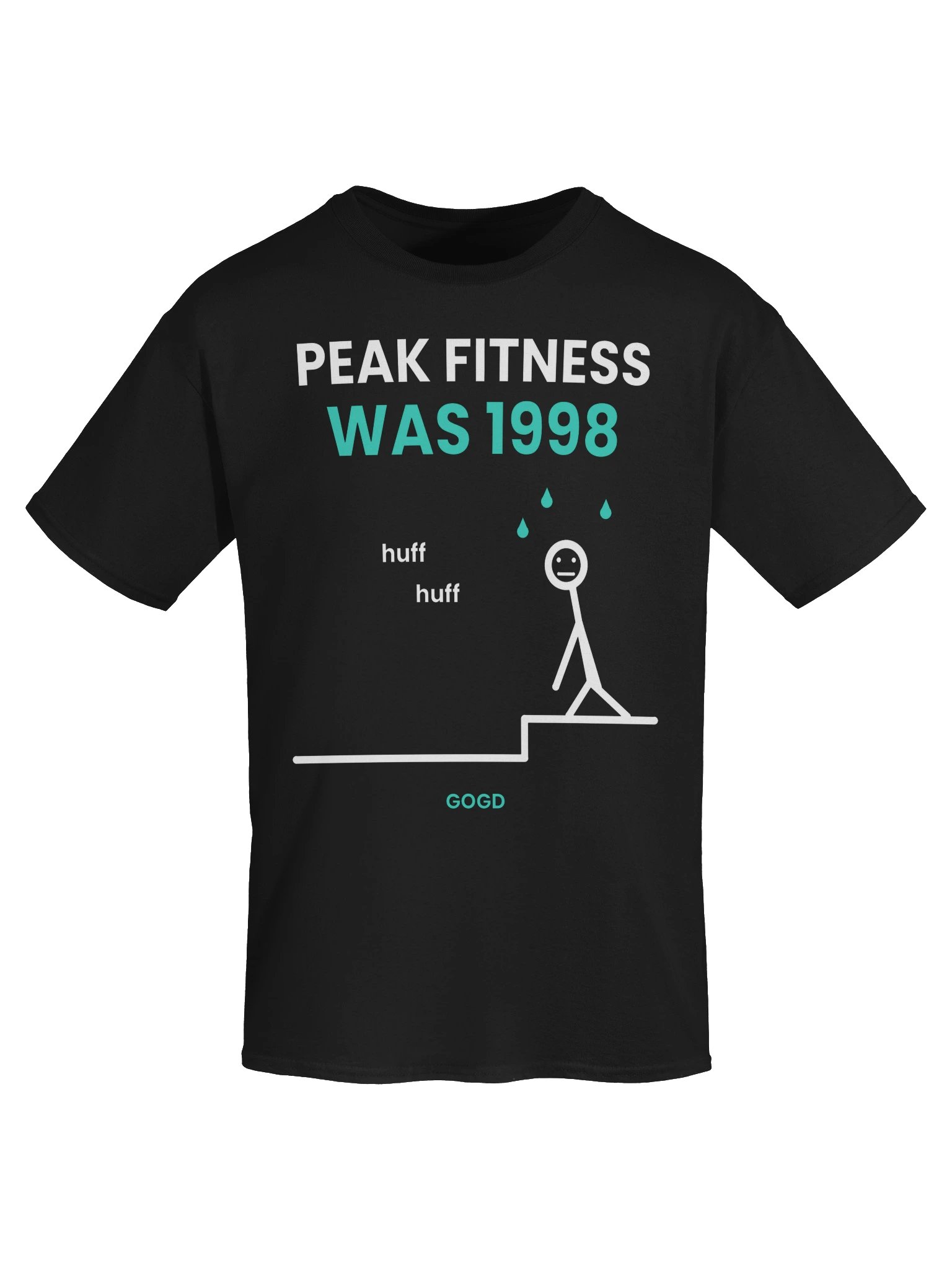 Peak Fitness Was 1998 – Funny Dad Bod Shirt product image (13)