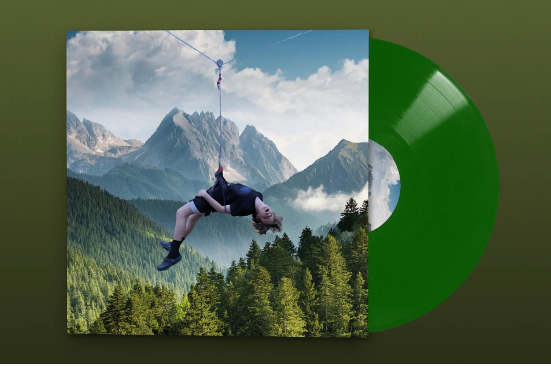 NOBODY DOES IT LIKE ME (GREEN VINL) product image (1)