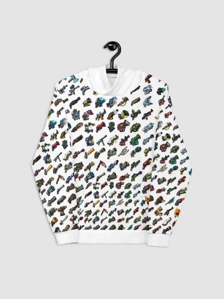 All-Over Pixel Gun Print Hoodie product image (5)