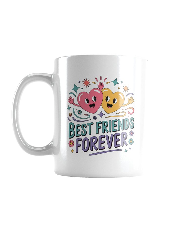 Best Friends Forever Heart Duo Coffee Mug product image (1)