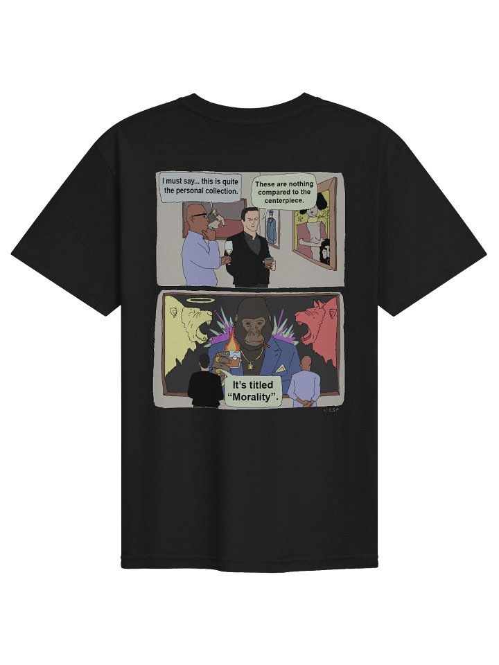 Morality Gorilla Comic - Black product image (2)