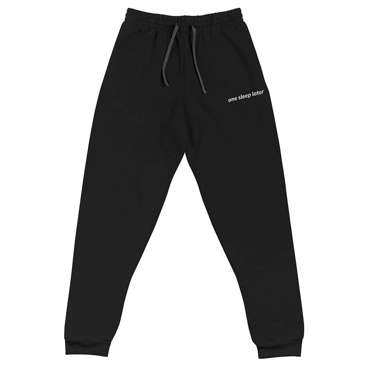 One Sleep Later Embroidered Joggers product image (1)