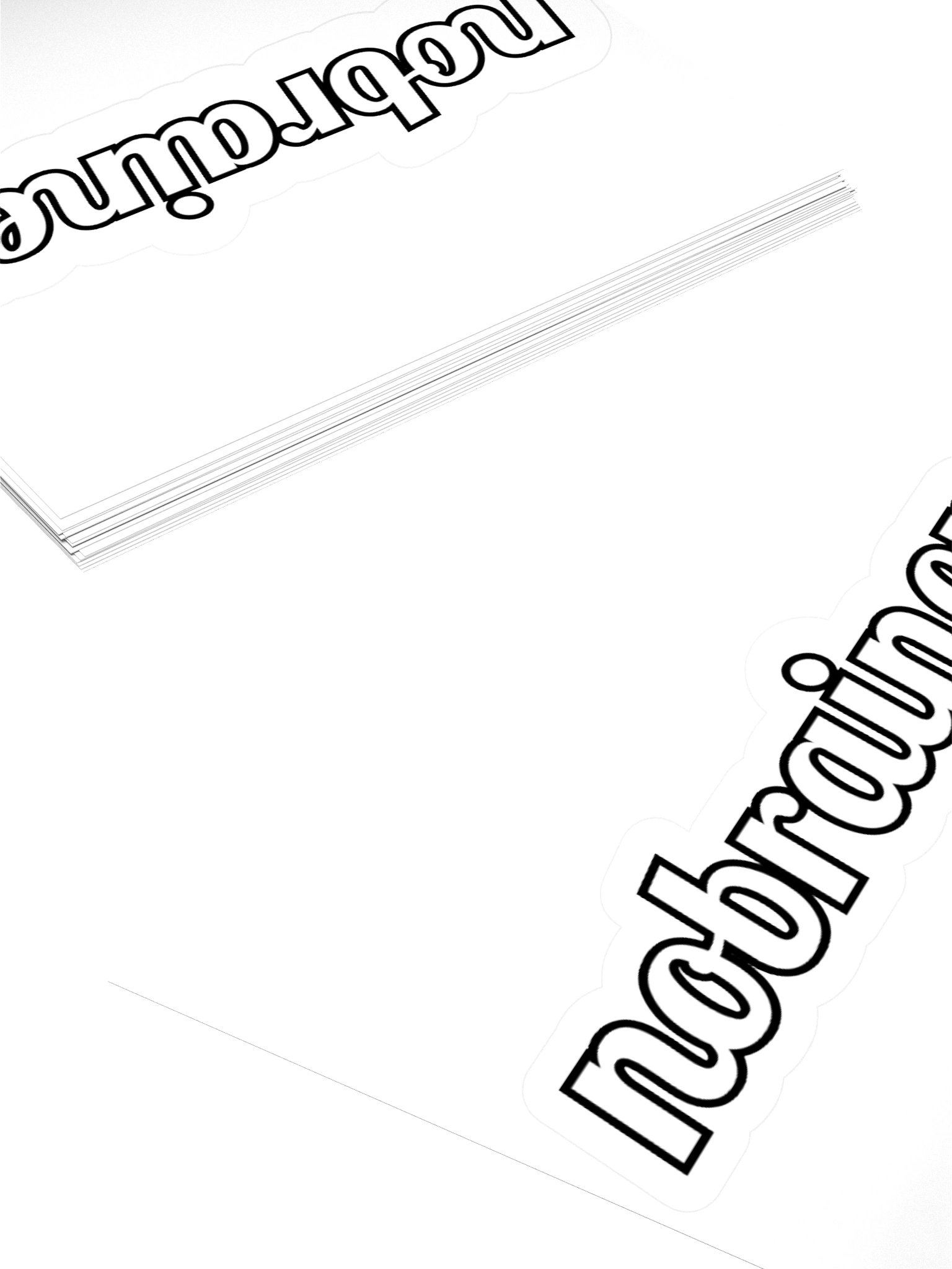 No Brainer Sticker product image (12)