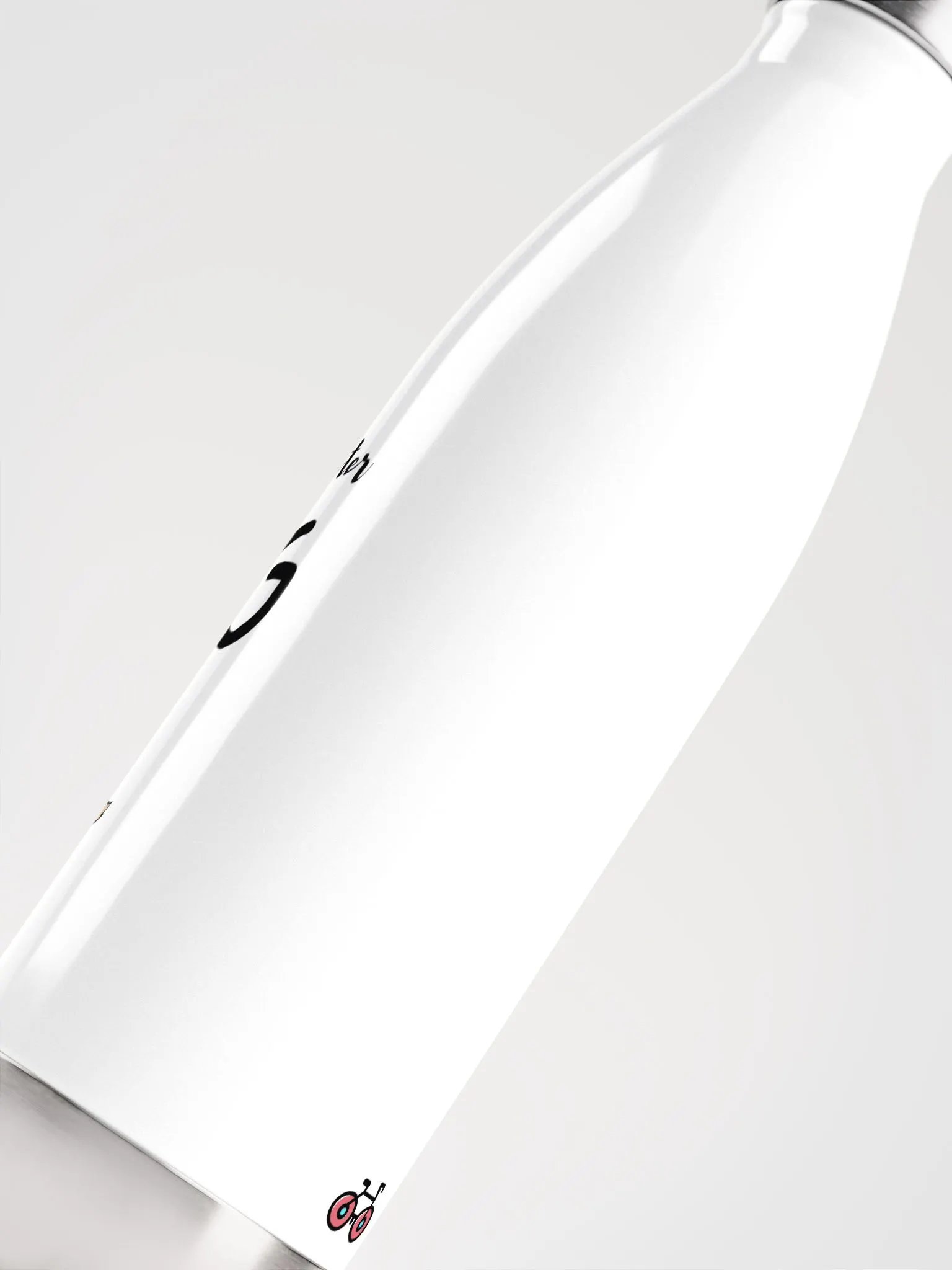 Investing is better with a dog - Stainless Steel Water Bottle product image (5)