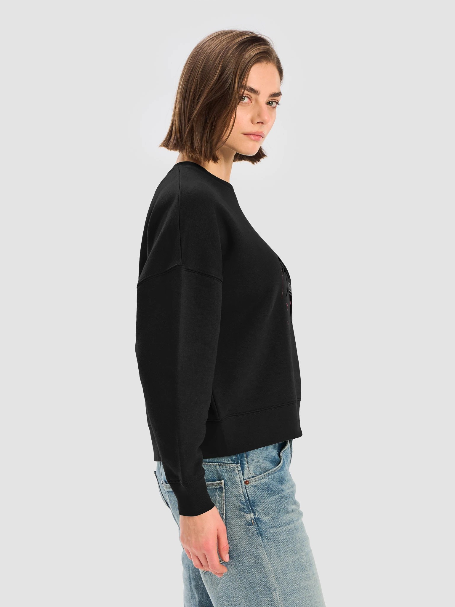 Dead Mic Society Women's Organic Crewneck product image (36)