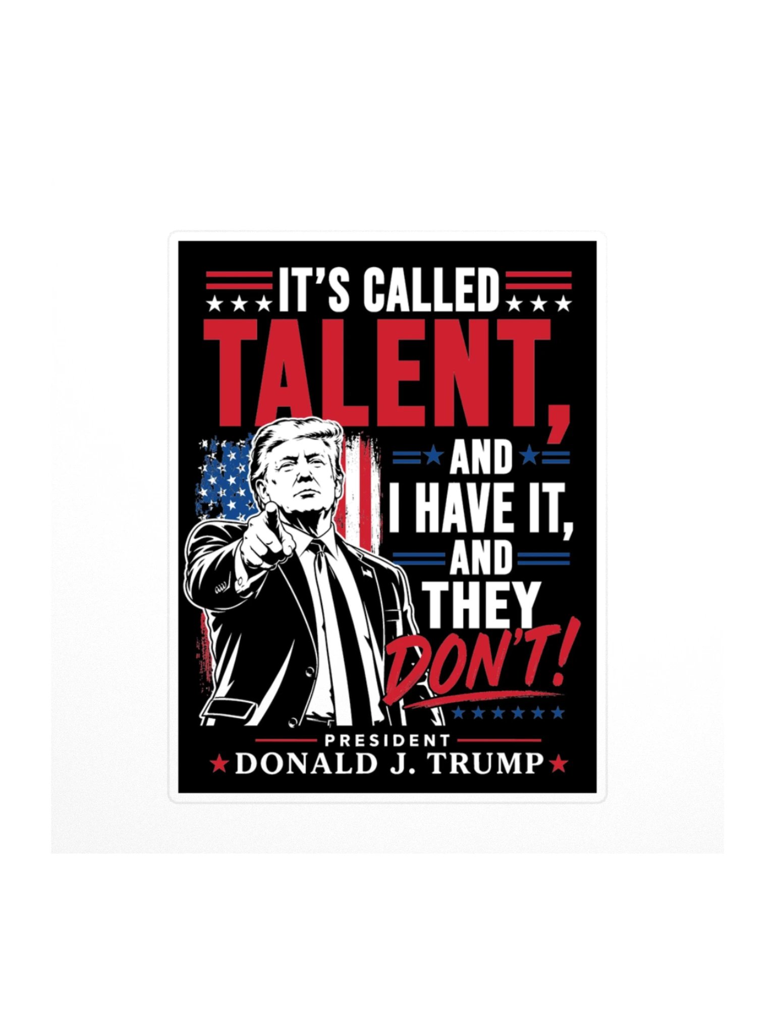 TALENT Sticker product image (1)