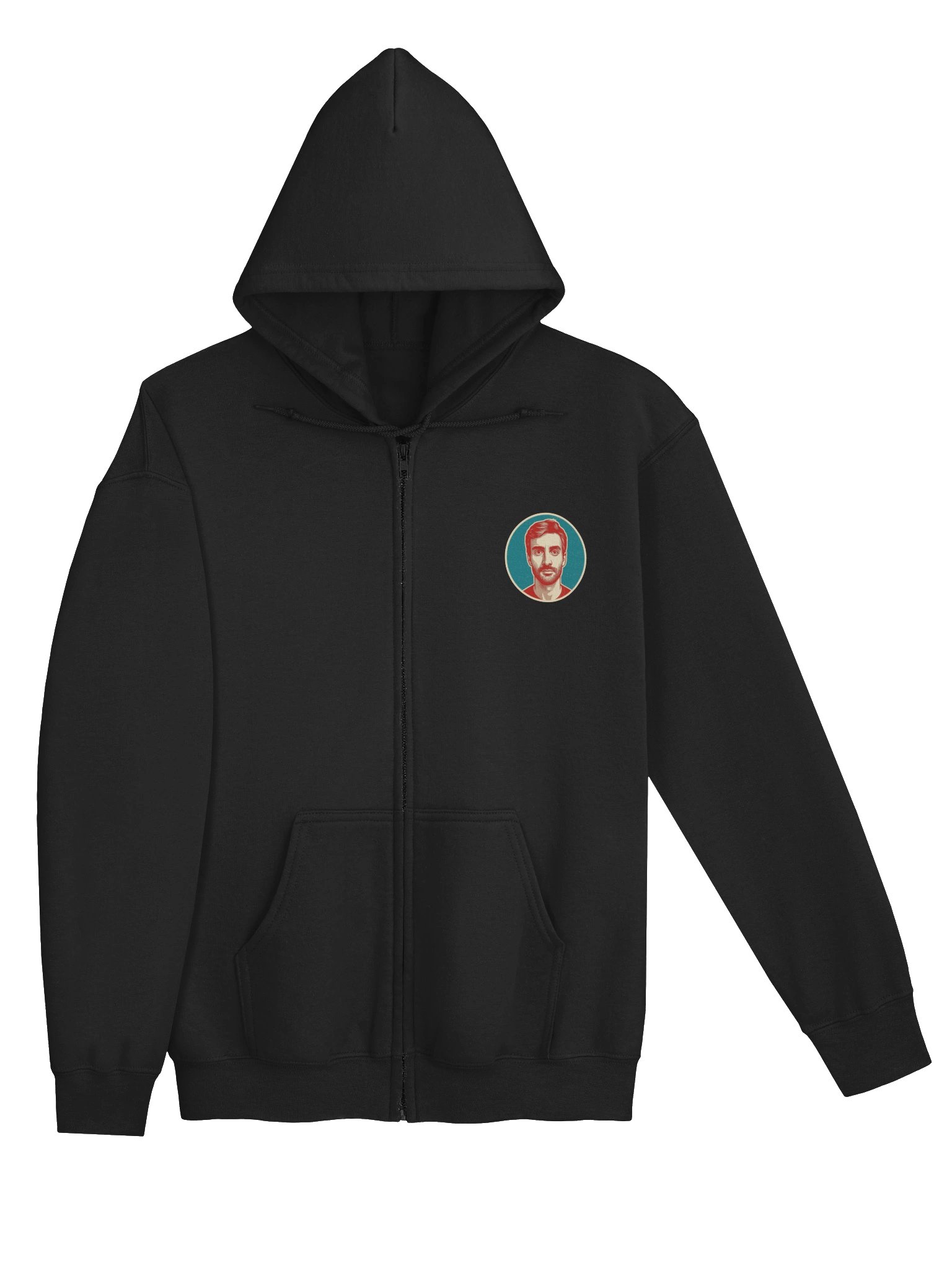 Logo Zipper Hooded Top product image (2)