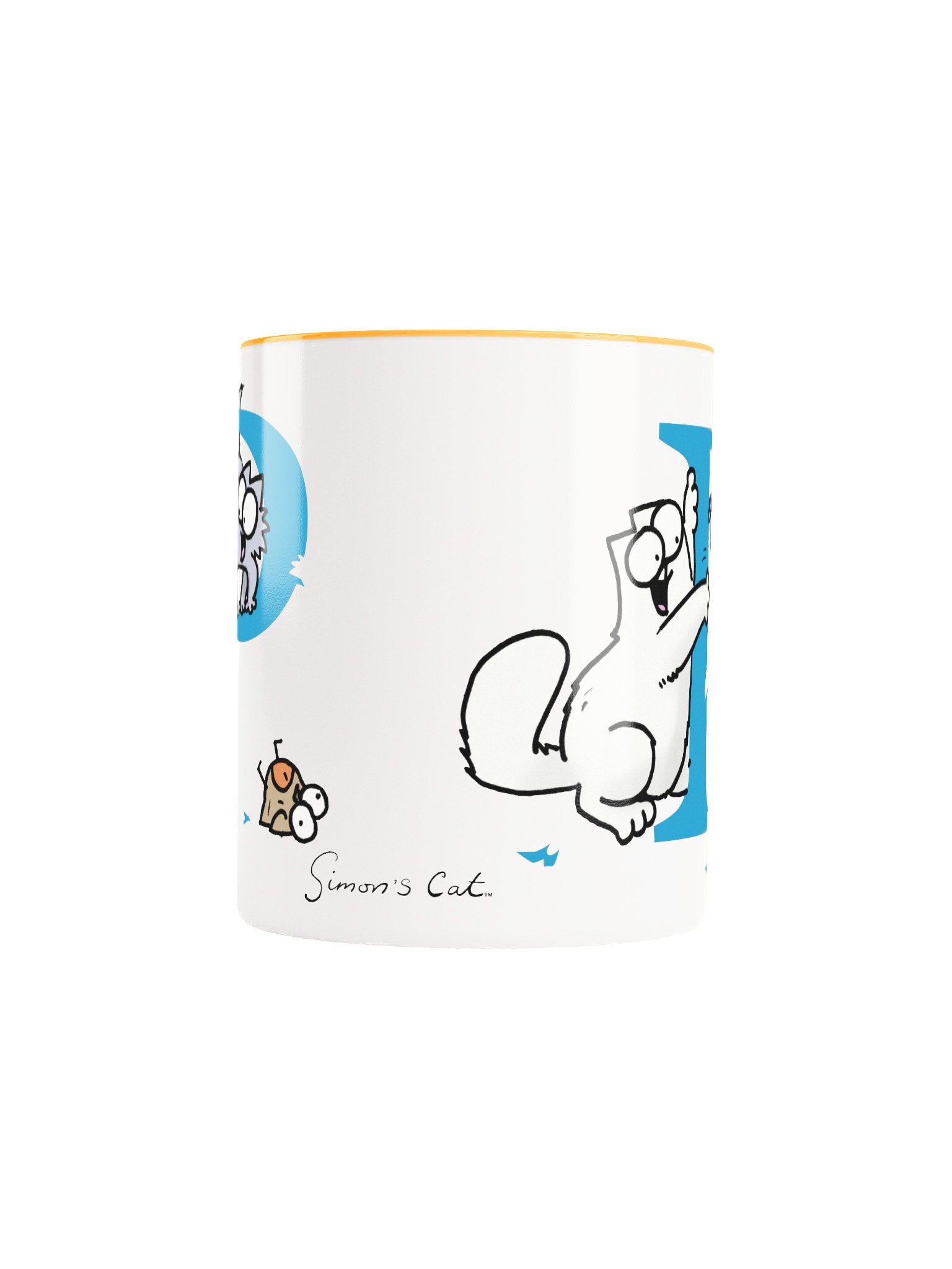 Cat Monogram Mug - P product image (5)