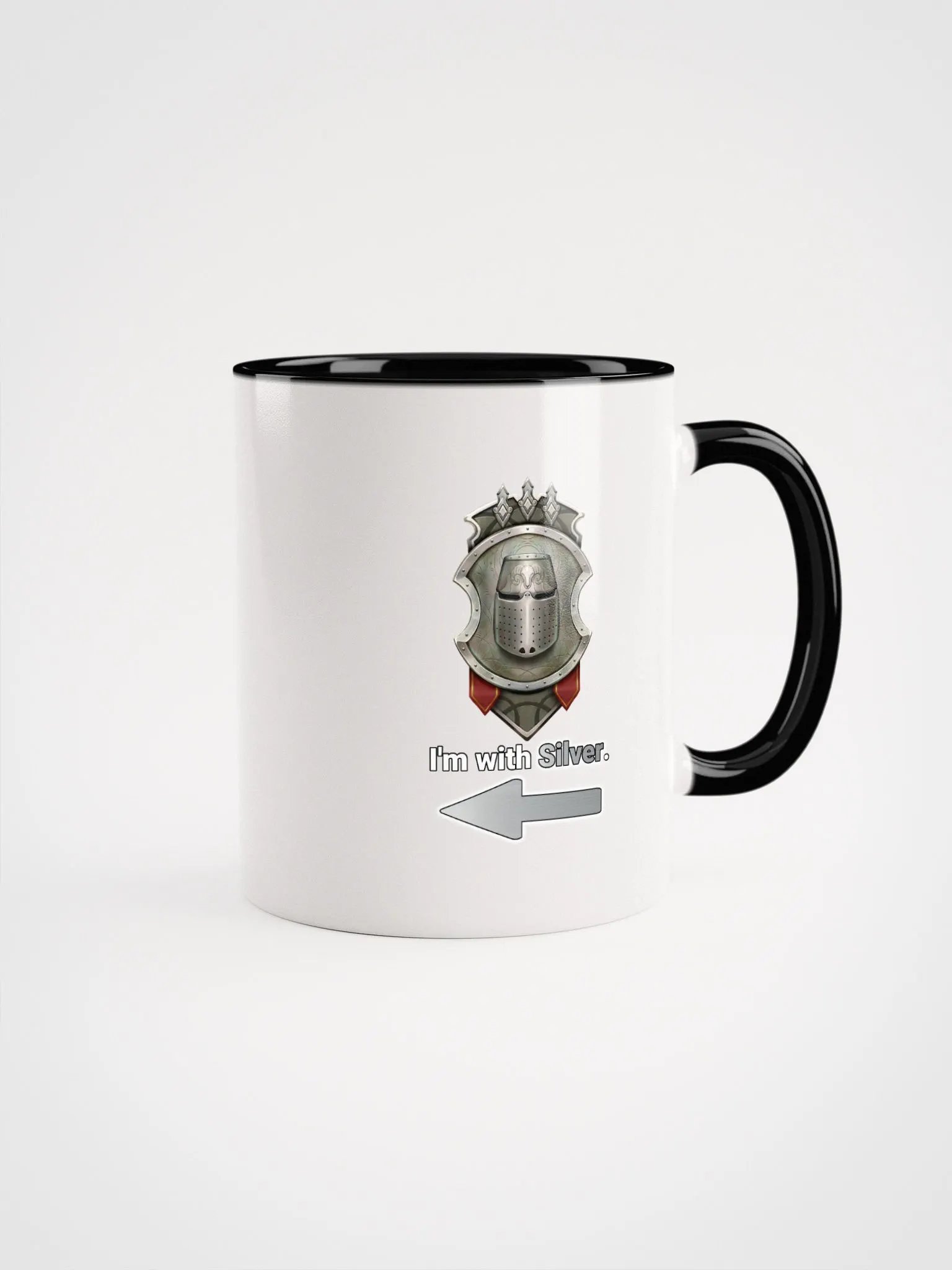 I'm With Silver Mug product image (2)