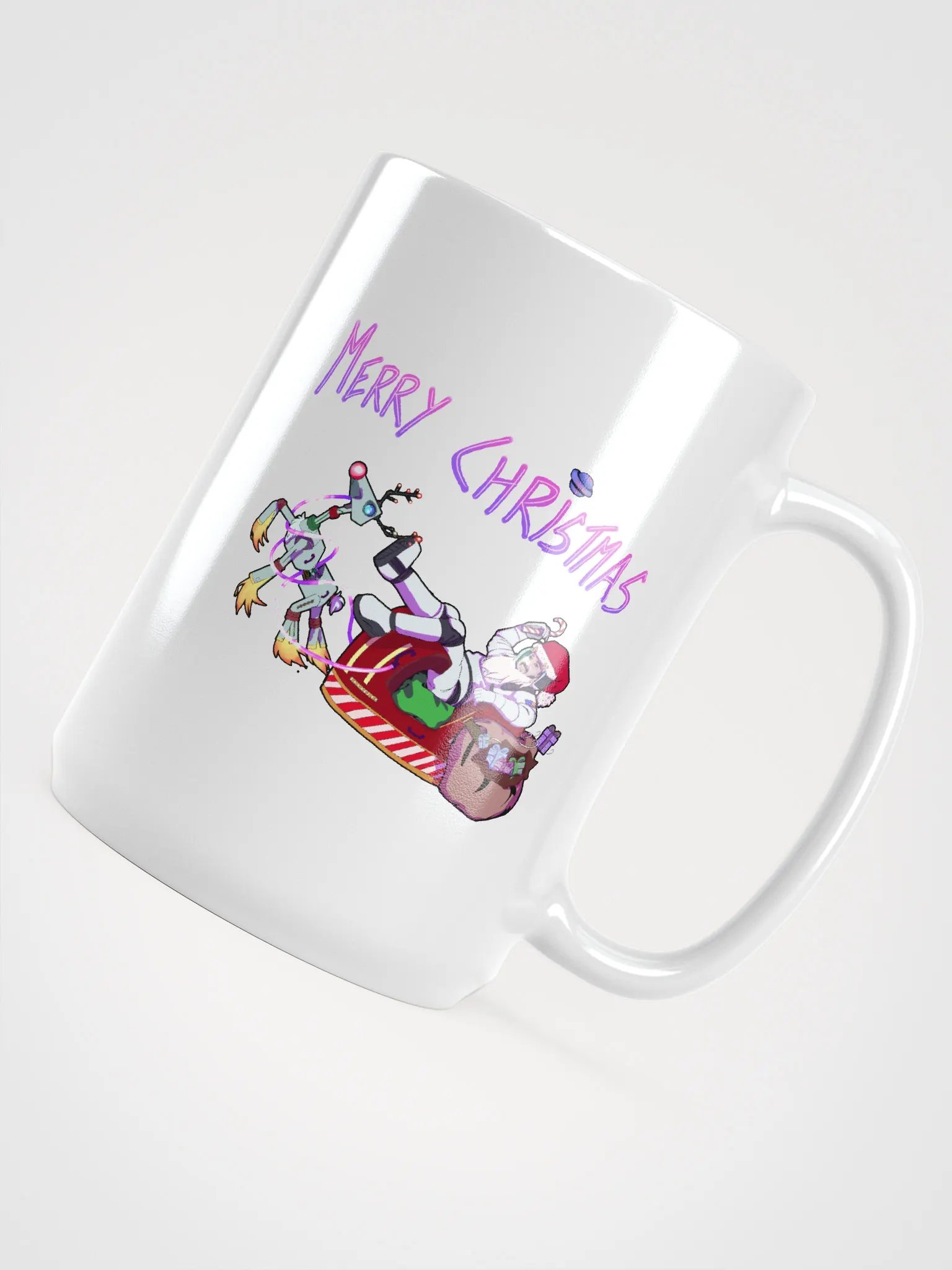 White Glossy Mug product image (3)