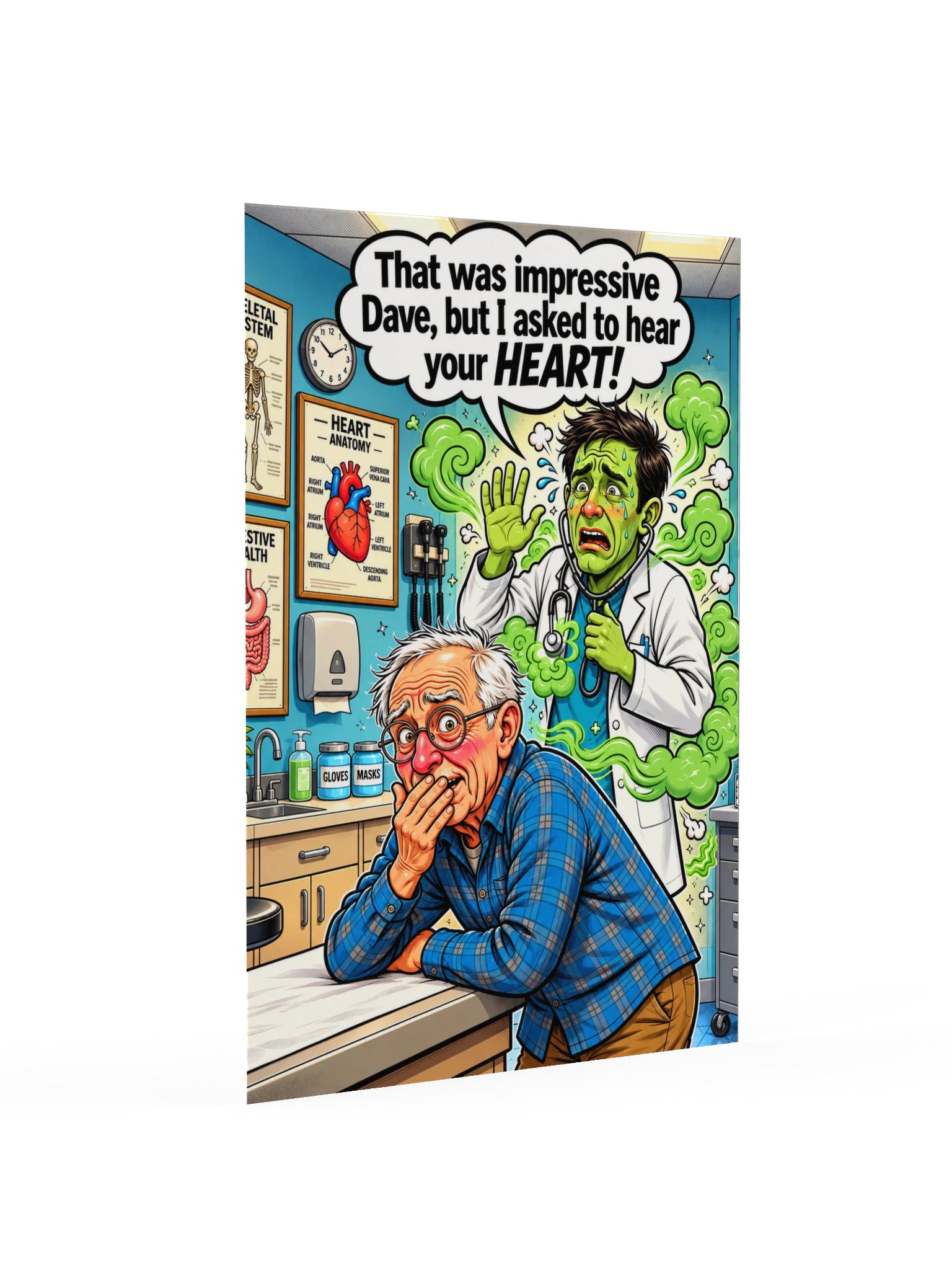 1 Earth Prints Hear Your Heart Dave Enhanced Matte Poster product image (30)