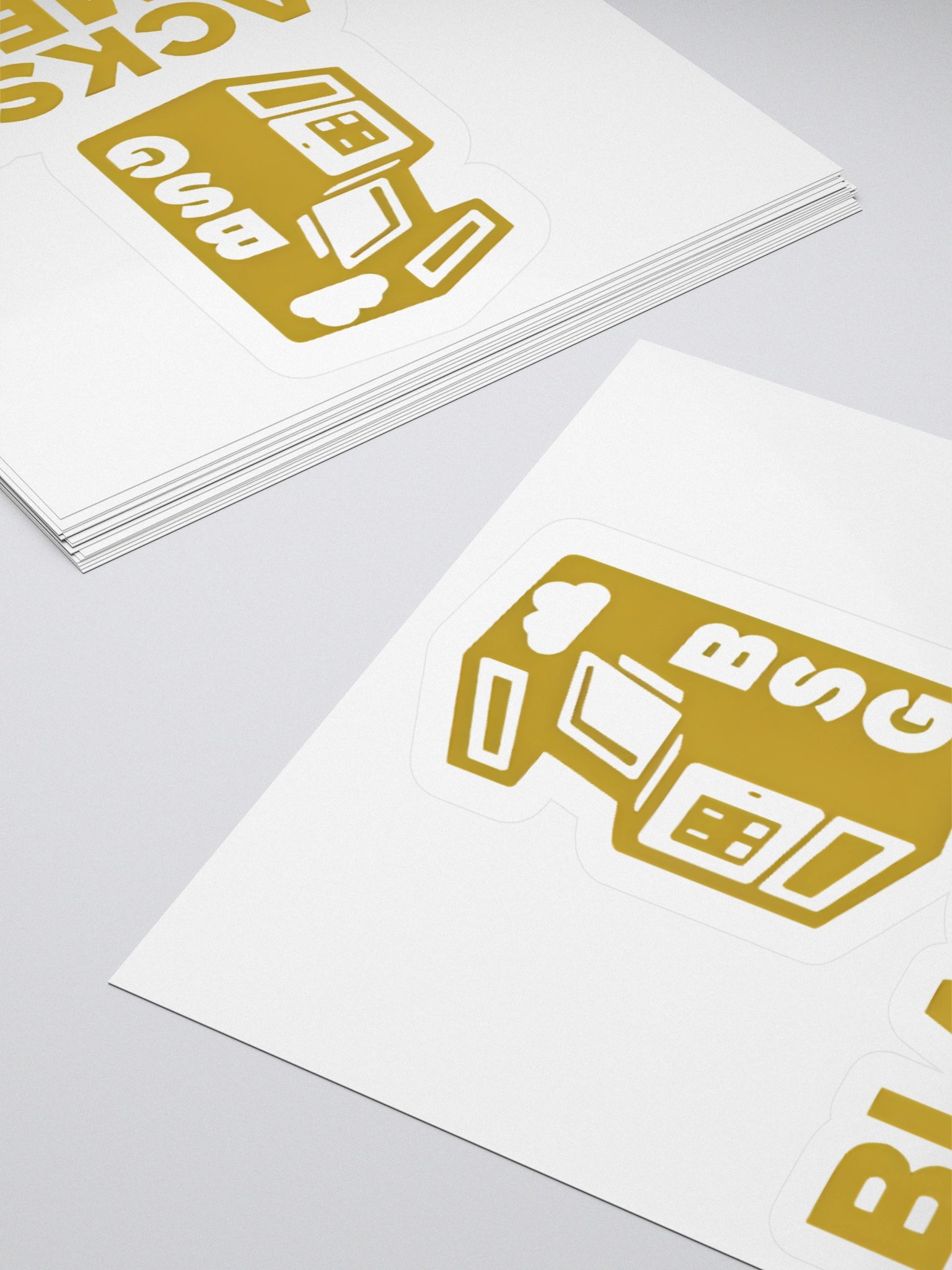 Classic BlackSkyGamers Logo Kiss Cut Stickers product image (4)