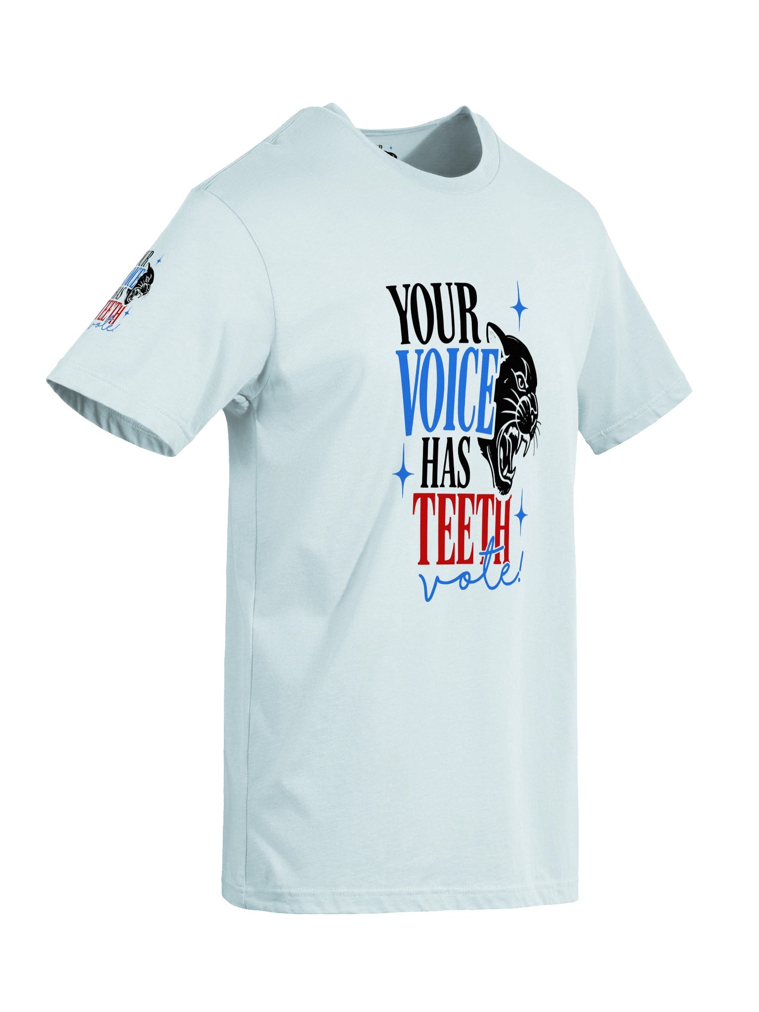 Your Voice Has Teeth Tee | Brand Next Level product image (16)
