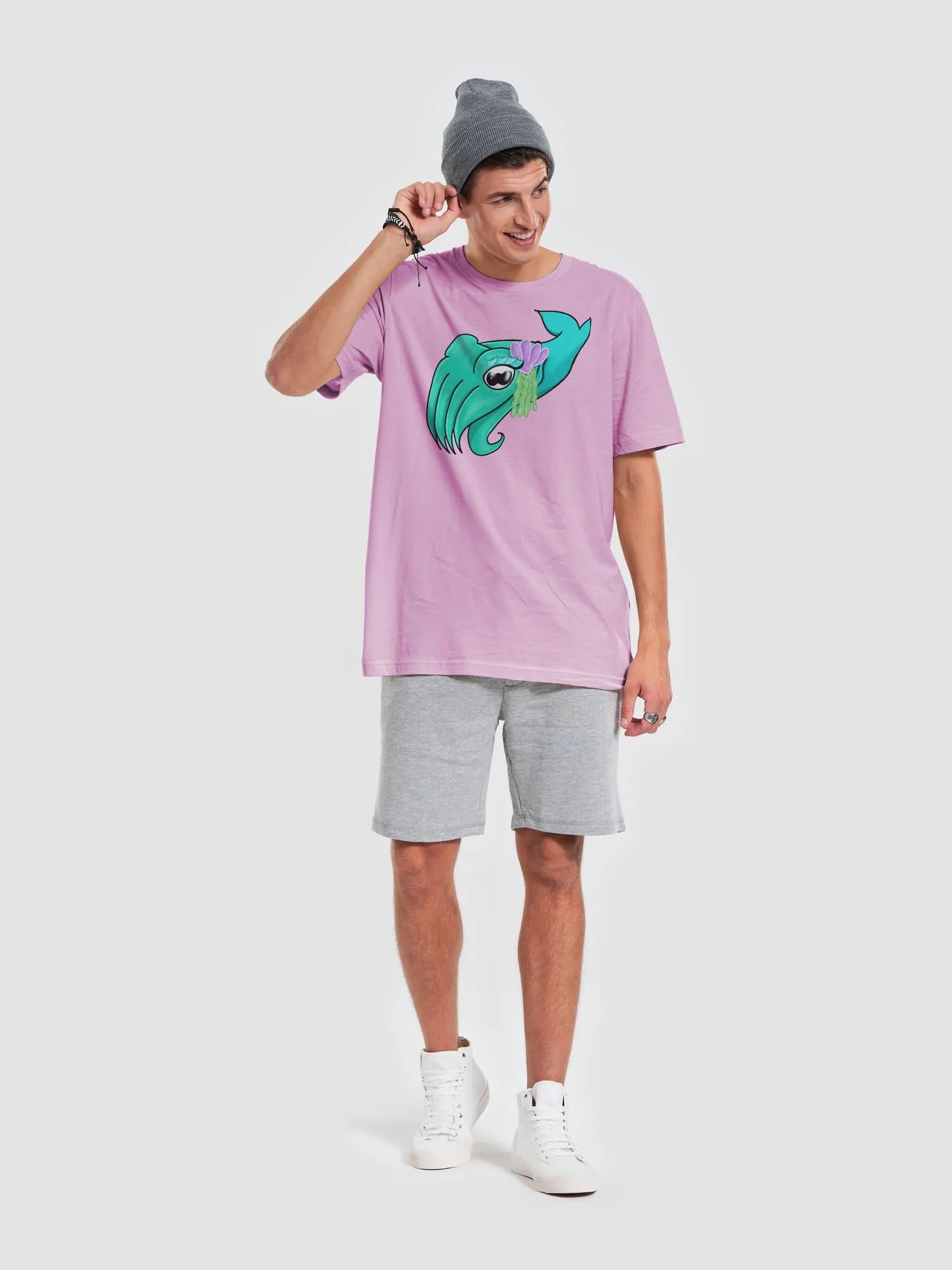 !Merfish mermaid cuttlefish - tee product image (76)