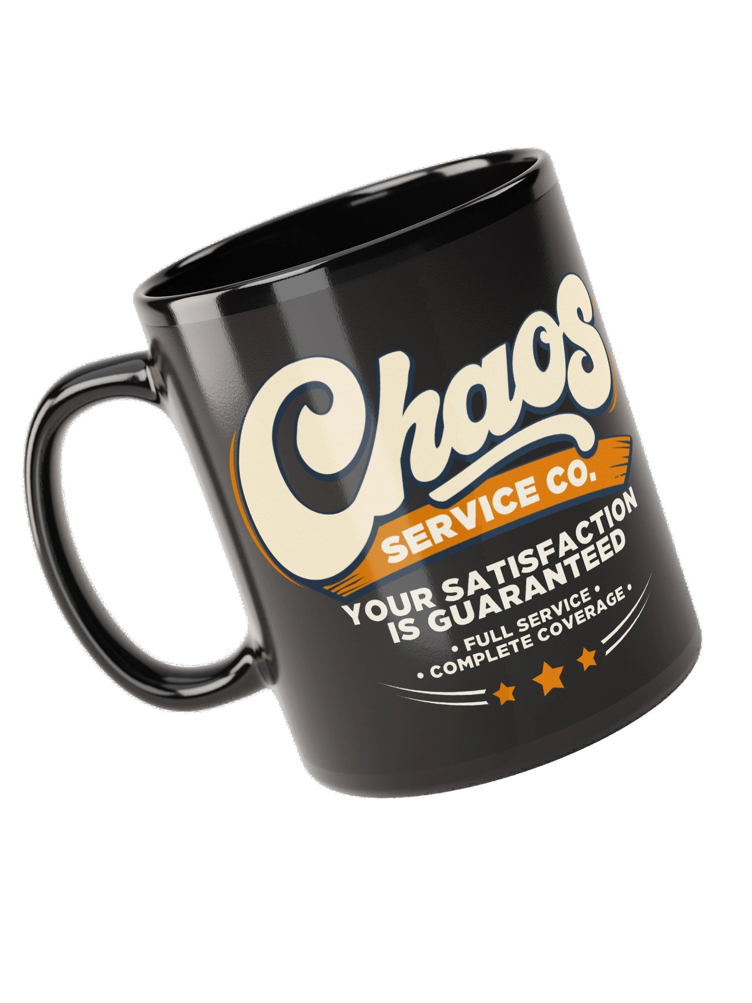Chaos Service Co. Black Mug product image (10)