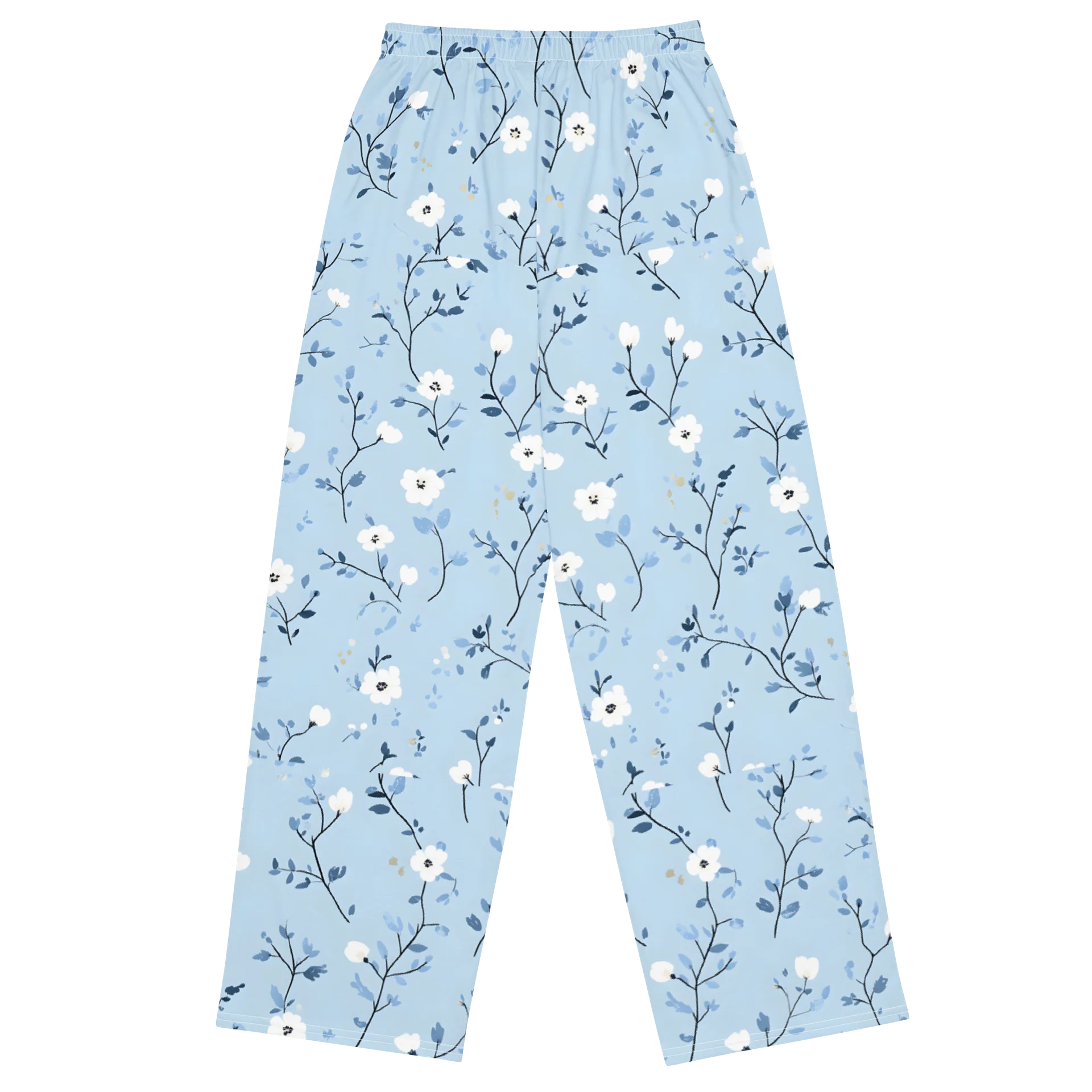 Blue Blossom Wide-Leg Pants product image (2)