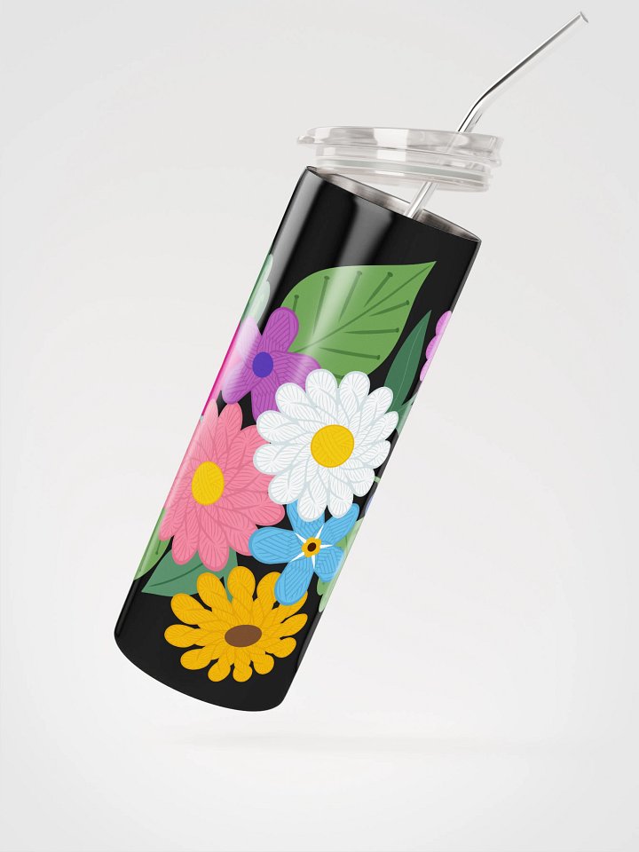 Floral Yarn Stainless Steel Tumbler product image (2)