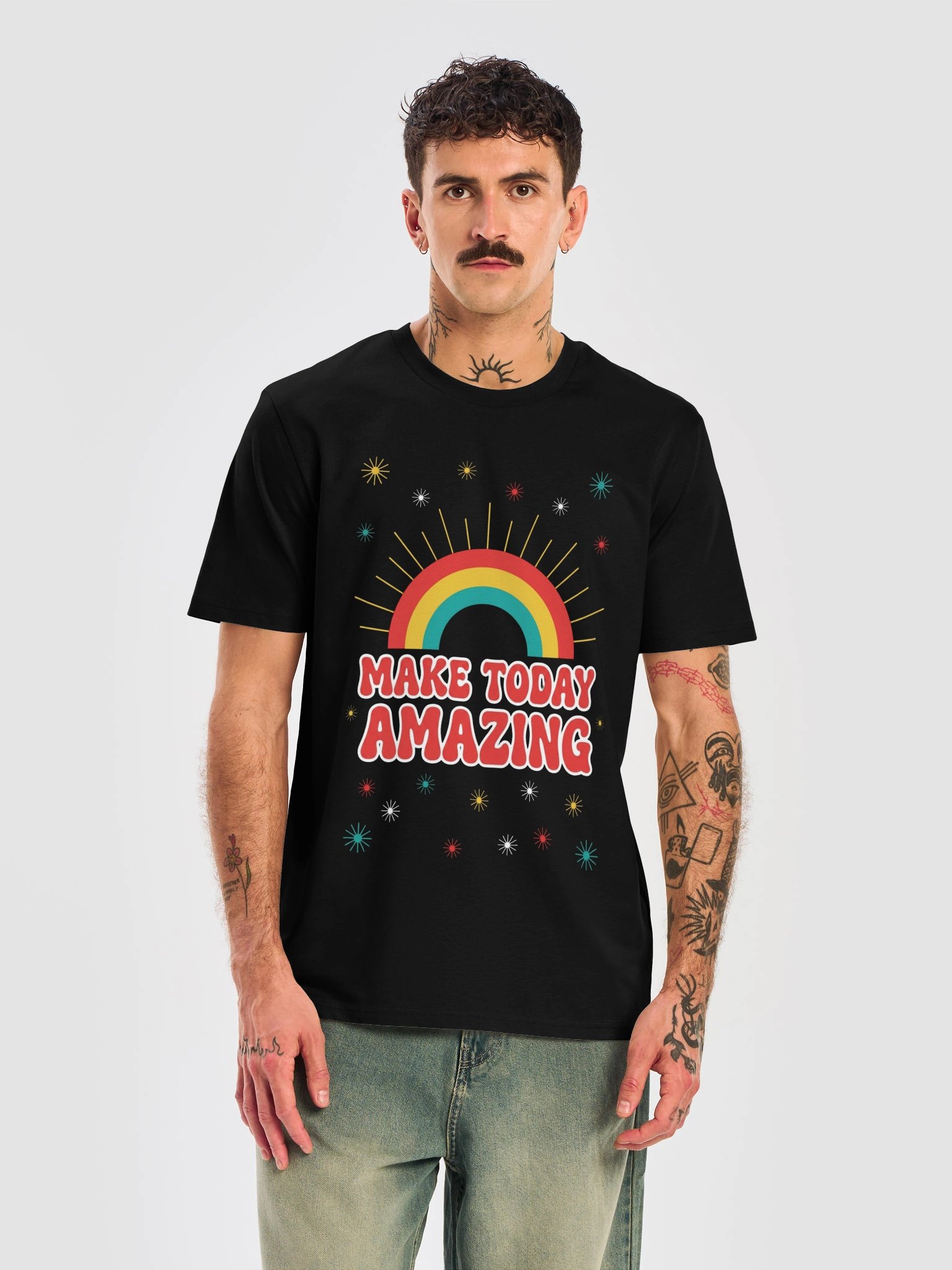 Long Sleeve Make Today Amazing Rainbow Teacher T-Shirt product image (5)