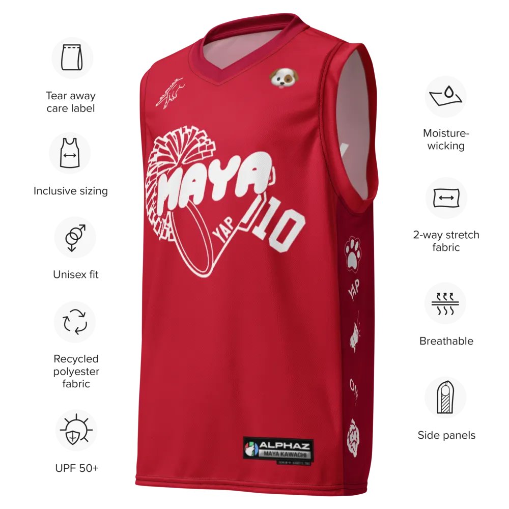 MAYA JERSEY (RED) product image (7)