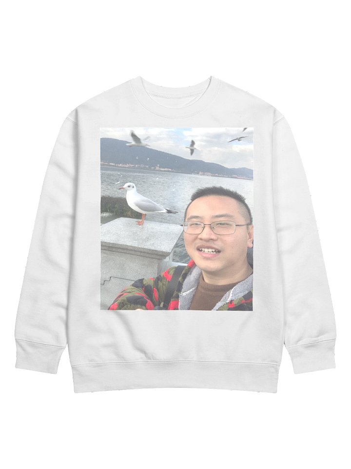 Cotton Heritage Premium Sweatshirt: i love seagull product image (1)
