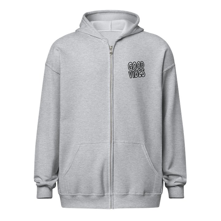 Good Vibes - Embroidery Zip Hoodie product image (2)
