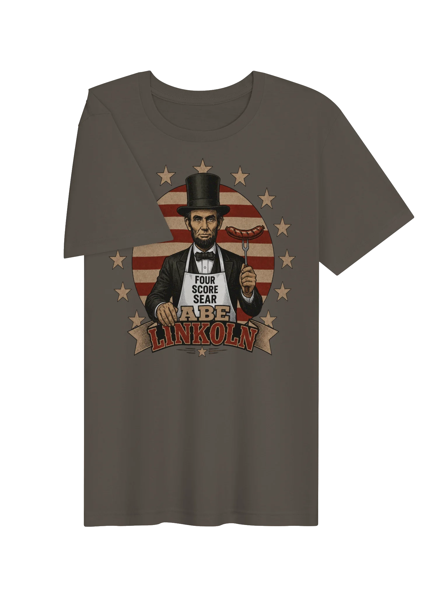 Abe Linkoln T-Shirt | Grill Team 1776 Tee product image (23)