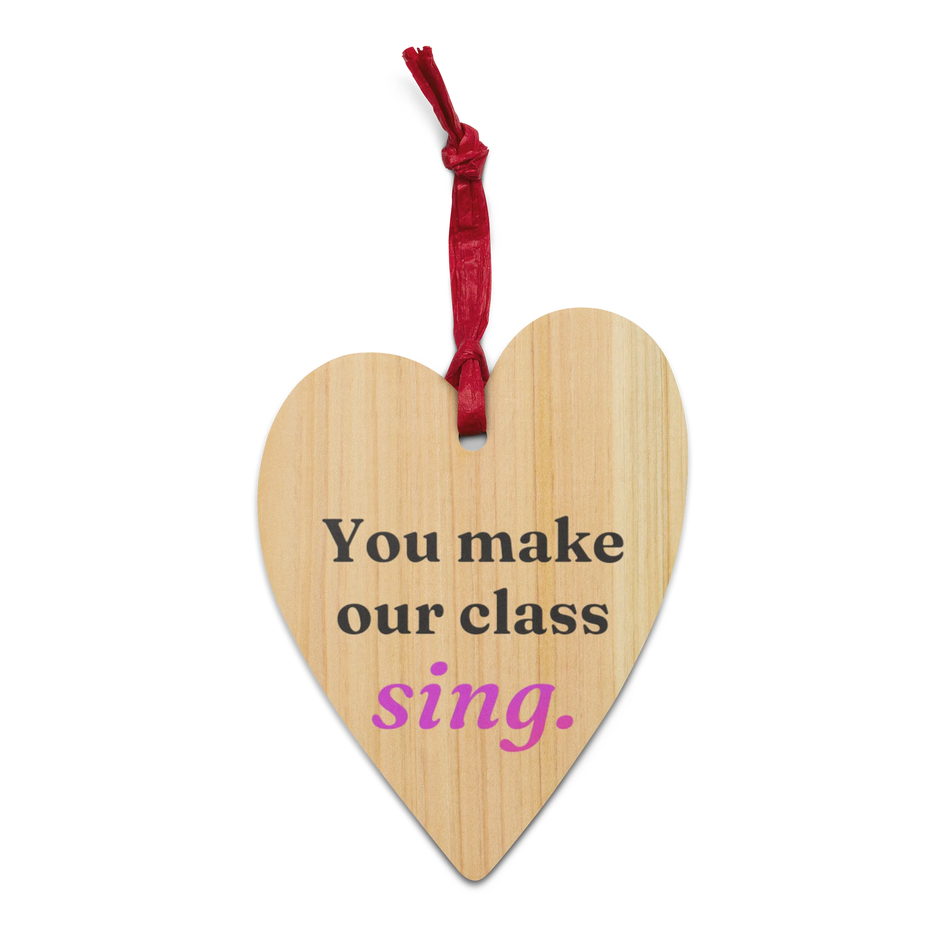"You Make Our Class Sing" Ornament product image (1)