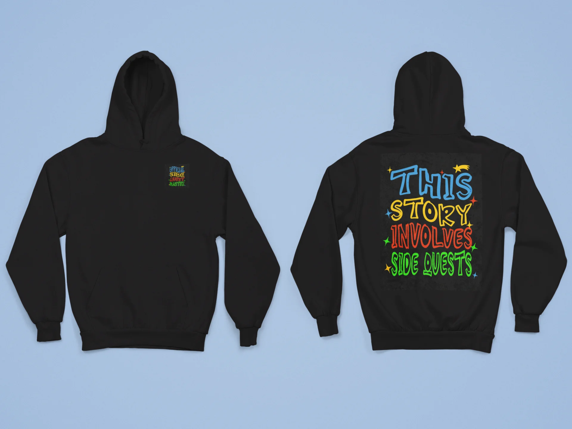 Funny Gamer Side Quest Oversized Hoodie product image (6)