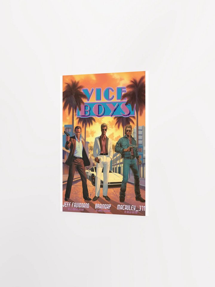 Vice Boys Miami Sunset Poster (Unframed) product image (5)