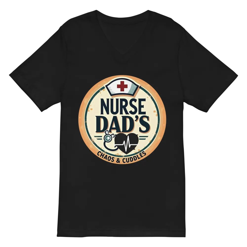 Nurse Dad's Chaos & Cuddles Tee product image (3)