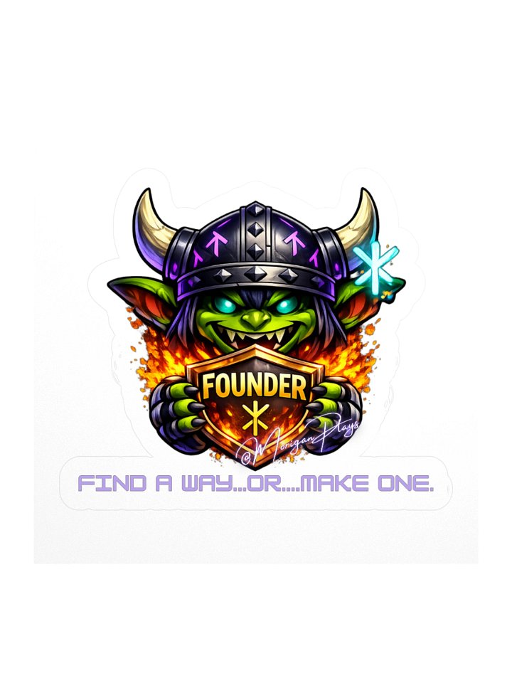Founders’ Loot Gremlin Sticker — Launch‑Only Edition product image (4)