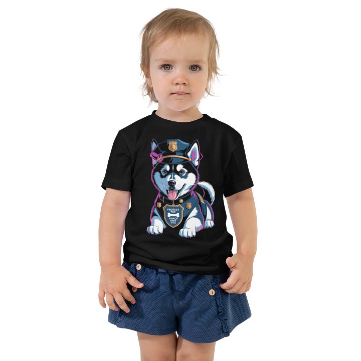 Cheerful Canine Police - Toddler T-Shirt product image (1)