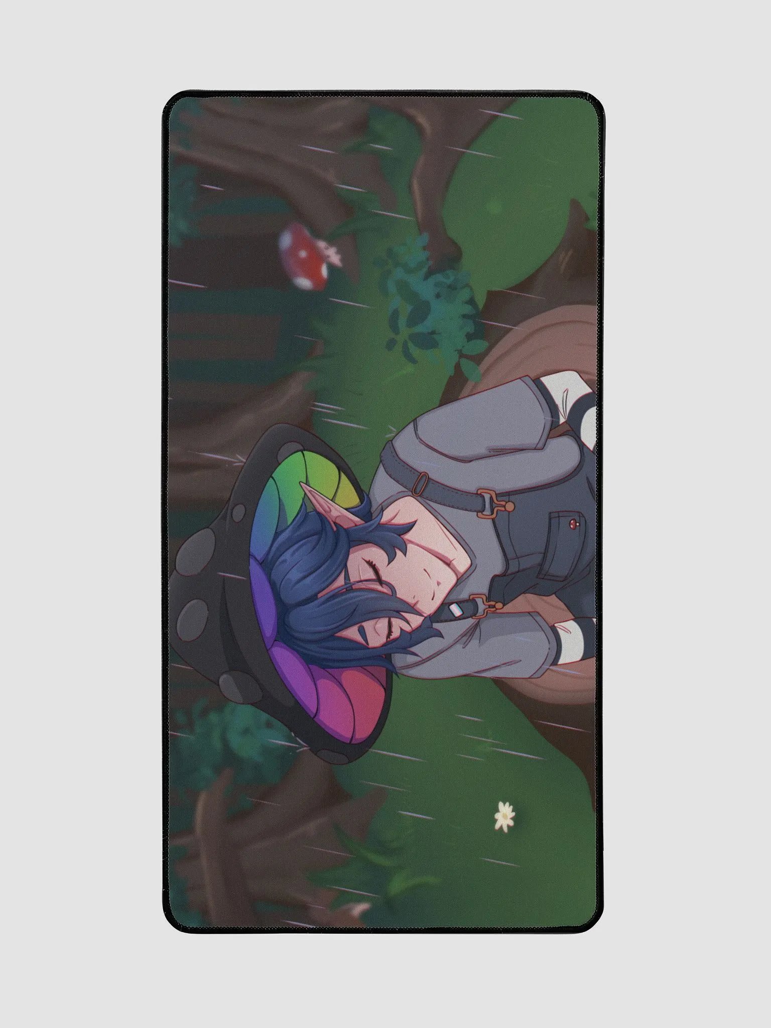 Rainbow Hat Desk Mat 15.5