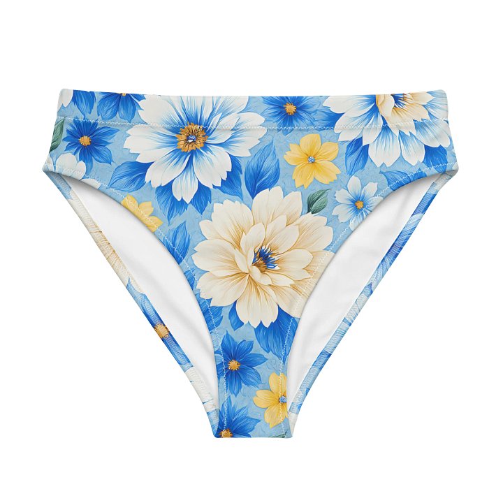 Ethereal Blooms High Waisted Bikini Bottom product image (1)