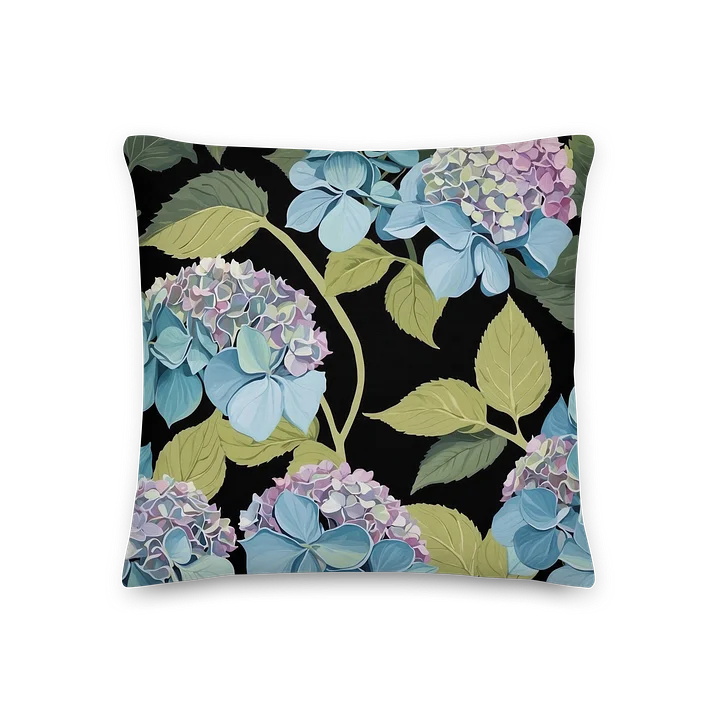 Vibrant Hydrangea Dream Premium Pillow product image (3)