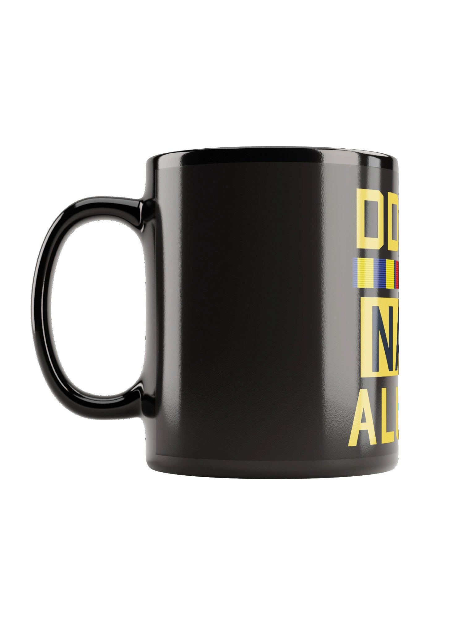 DD-214 Navy Alumni Black Glossy Mug product image (5)