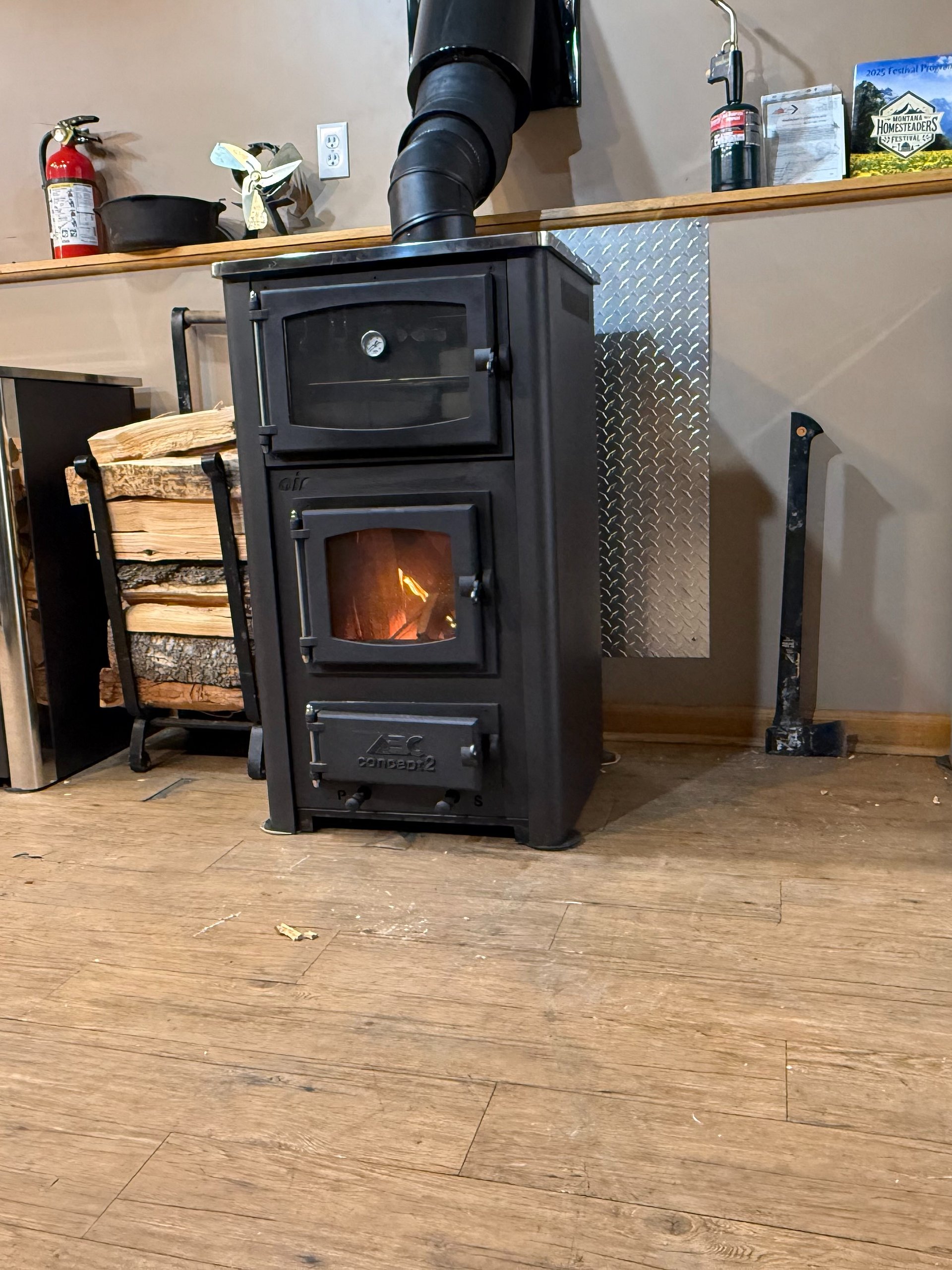Concept 2 Air Mini Wood/Coal Cookstove Black Sides and Edges product image (3)