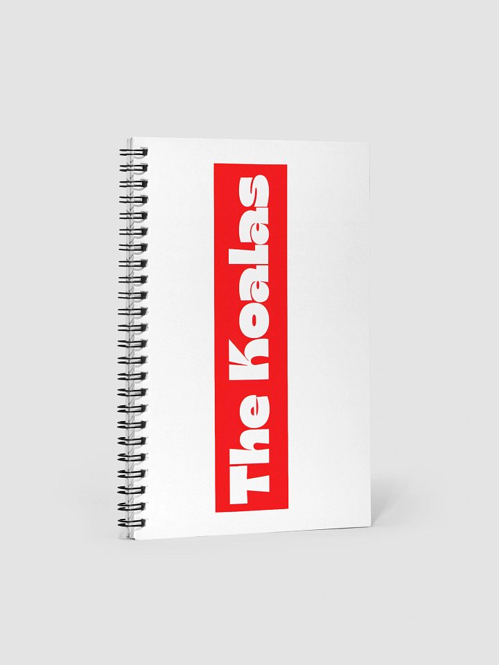 The Koalas Spiral Notebook product image (1)