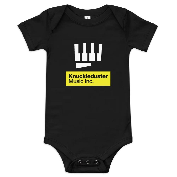Knuckleduster Music Baby Onesie product image (1)
